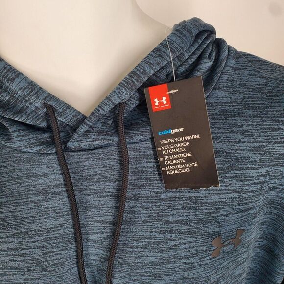Under Armour Hoodie Mens 3XLT ColdGear Loose Pullover Sweatshirt Athletic New - Picture 4 of 9